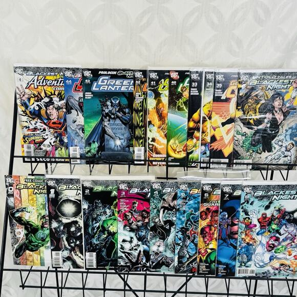 Blackest Night 0 1-8 Green Lantern 40-44 Corps 33-35 Untold Tales 1 Lot - Picture 1 of 7